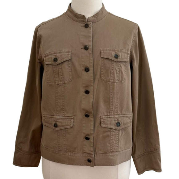 Charter Club Jackets & Blazers - Charter Club Brown Utility Jacket